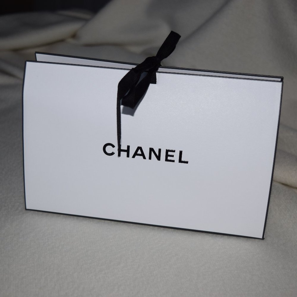 Chanel gift box with tie
